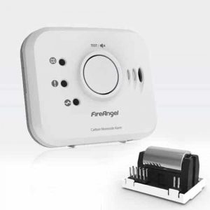Koolmonoxide alarm met Z-wave module