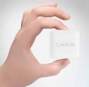 cavius hub in hand