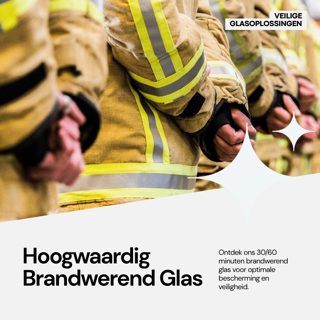 Instagram-bericht - Veilige Glasoplossingen Brandwerend glas - neem contact met ons op voor mogelijkheden. - Afbeelding 1
